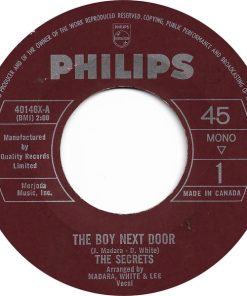 Alternative view of The Secrets (9) - The Boy Next Door (7", Single, Mono) (Near Mint (NM or M-))
