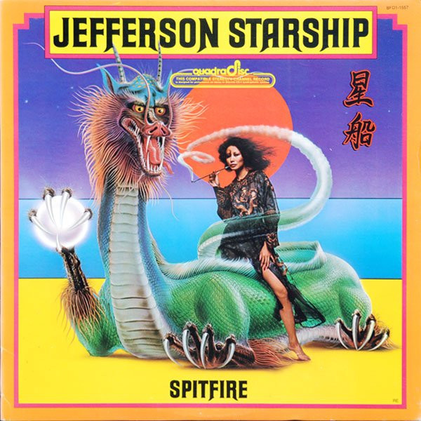 Jefferson Starship - Spitfire (LP, Album, Quad) (Mint (M))
