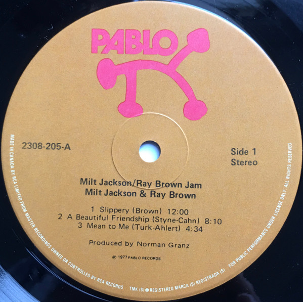 Milt Jackson & Ray Brown - Montreux '77 (LP, Album) (Very Good Plus (VG+)) - Image 3