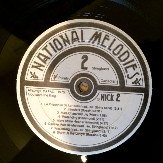 Stringband - National Melodies (LP, Album) (Mint (M)) - Image 4