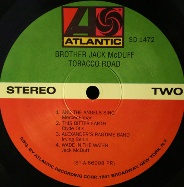 Brother Jack McDuff - Tobacco Road (LP, Album, RE, Gat) (Near Mint (NM or M-)) - Image 5