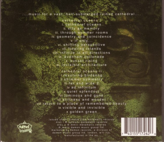 John Foxx - Cathedral Oceans I + Cathedral Oceans II (CD, Album, RE + CD, Album) (Near Mint (NM or M-)) - Image 2