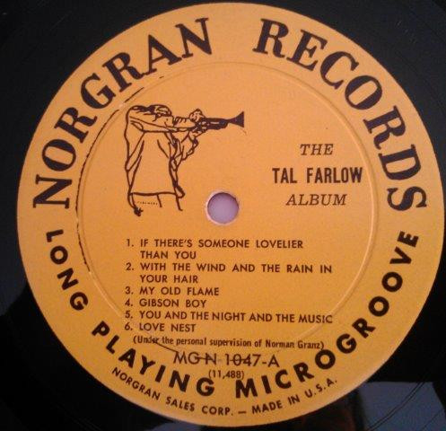 Tal Farlow - The Tal Farlow Album (LP, Album, Mono, Dee) (Very Good (VG)) - Image 3