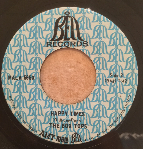 The Box Tops* - The Letter (7", Single) (Very Good (VG)) - Image 2