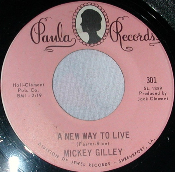 Mickey Gilley - A New Way To Live (7", Single) (Very Good Plus (VG+))