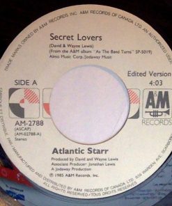 Atlantic Starr - Secret Lovers (7", Single) (Near Mint (NM or M-))