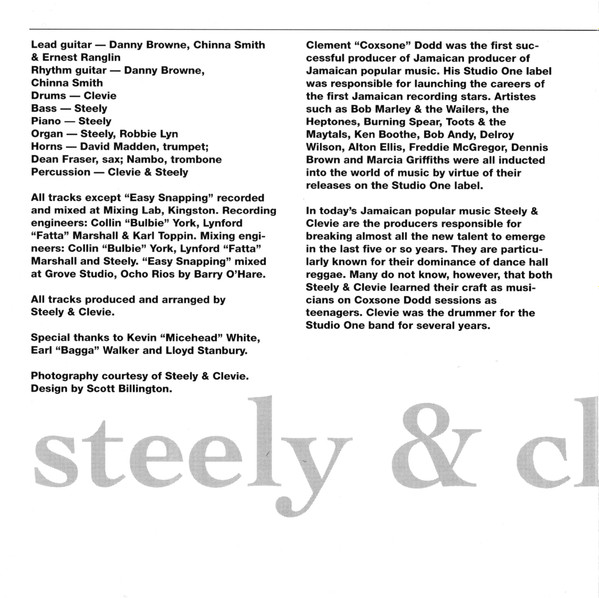 Steely & Clevie - Play Studio One Vintage (CD, Album, Comp) (Near Mint (NM or M-)) - Image 4