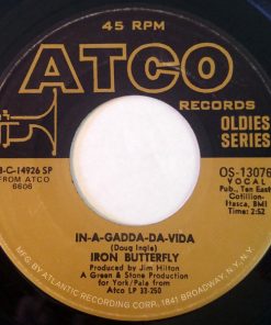Iron Butterfly - In-A-Gadda-Da-Vida / Soul Experience (7", RE) (Near Mint (NM or M-))