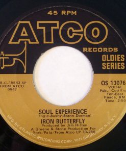 Alternative view of Iron Butterfly - In-A-Gadda-Da-Vida / Soul Experience (7", RE) (Near Mint (NM or M-))