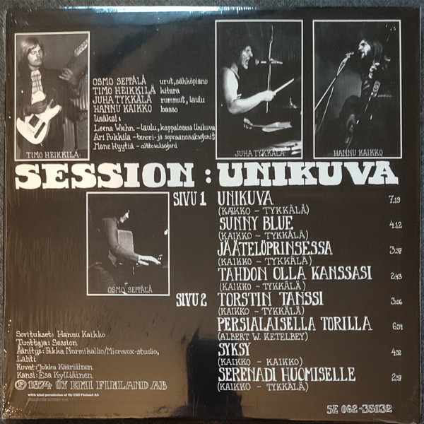 Session (3) - Unikuva (LP, Album, Num, RE) (Near Mint (NM or M-)) - Image 2