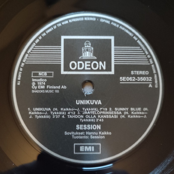 Session (3) - Unikuva (LP, Album, Num, RE) (Near Mint (NM or M-)) - Image 3