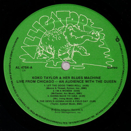 Koko Taylor And Her Blues Machine* - An Audience With The Queen (Live From Chicago) (LP) (Very Good (VG)) - Image 4