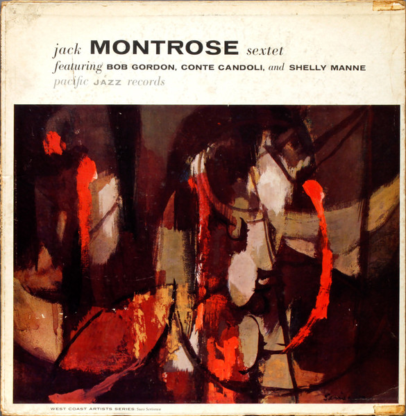 Jack Montrose Sextet - Jack Montrose Sextet (LP, Album, Mono, Red) (Very Good Plus (VG+))