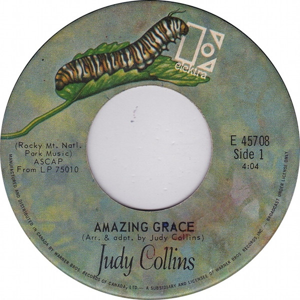Judy Collins - Amazing Grace (7", Single) (Very Good Plus (VG+))