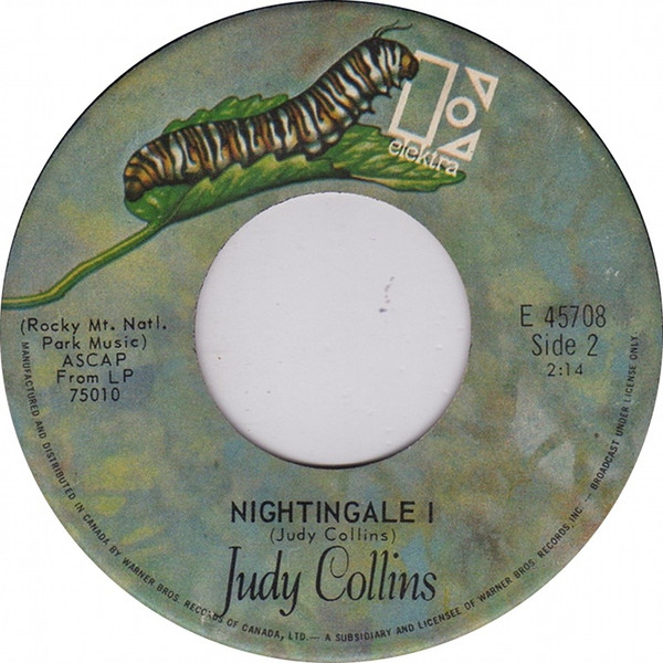 Judy Collins - Amazing Grace (7", Single) (Very Good Plus (VG+)) - Image 2