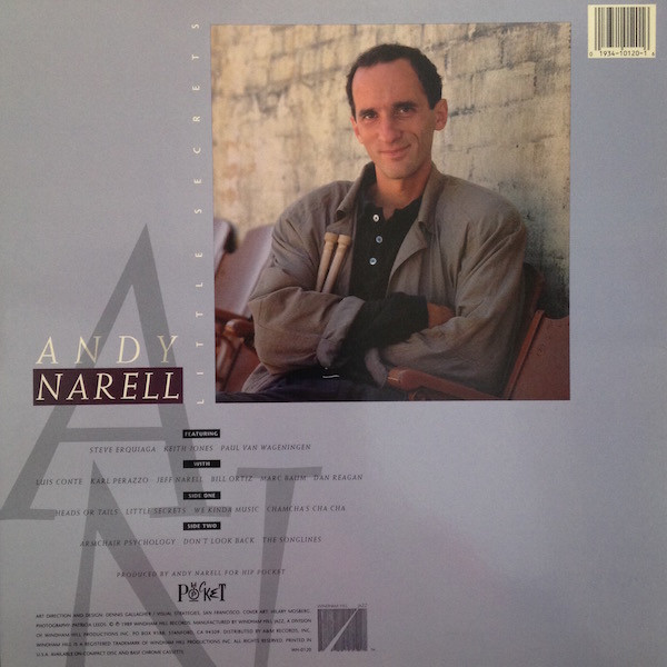 Andy Narell - Little Secrets (LP, Album) (Very Good Plus (VG+)) - Image 2