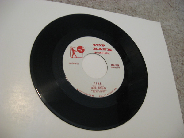 Craig Douglas (2) With Harry Robinson And His Orchestra - Time (7", Single) (Near Mint (NM or M-))