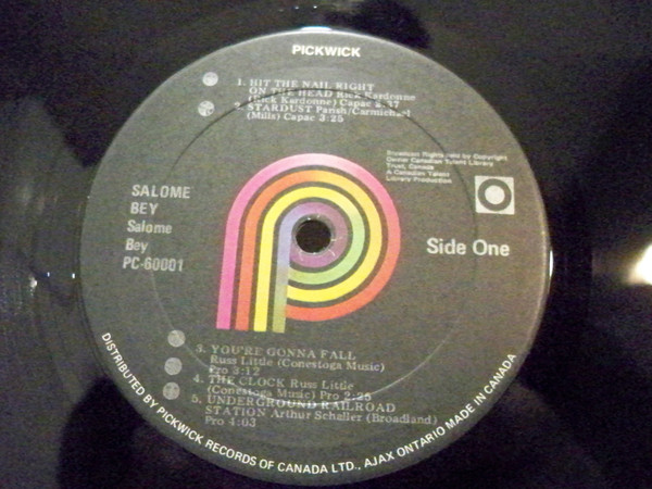 Salome Bey - Salome Bey (LP, Album, RE) (Very Good (VG)) - Image 4