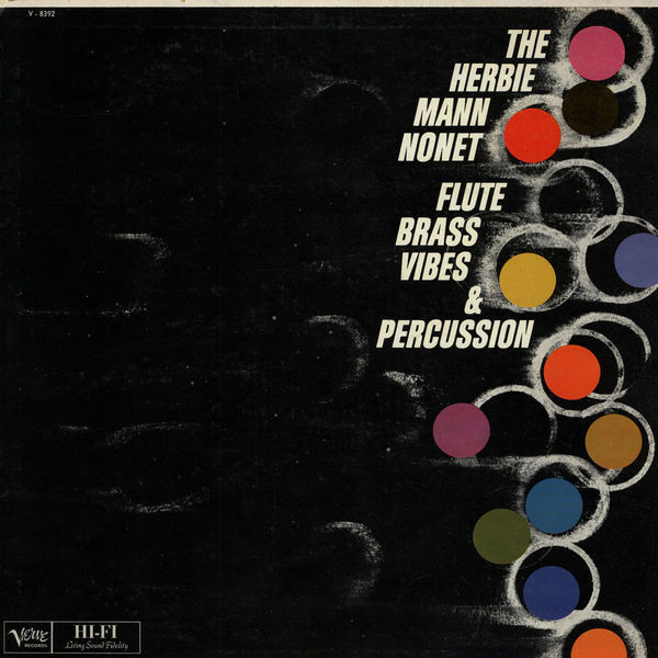 The Herbie Mann Nonet - Flute, Brass, Vibes And Percussion (LP, Album) (Very Good Plus (VG+))