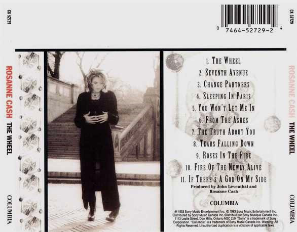 Rosanne Cash - The Wheel (CD, Album) (Near Mint (NM or M-)) - Image 2
