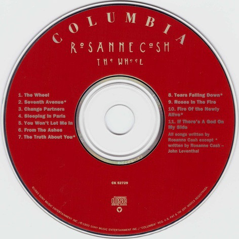 Rosanne Cash - The Wheel (CD, Album) (Near Mint (NM or M-)) - Image 3