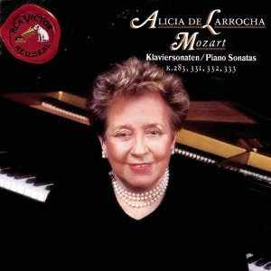 Alicia De Larrocha, Mozart* - Piano Sonatas K. 283, 331, 332, 333 (CD, Album) (Near Mint (NM or M-))