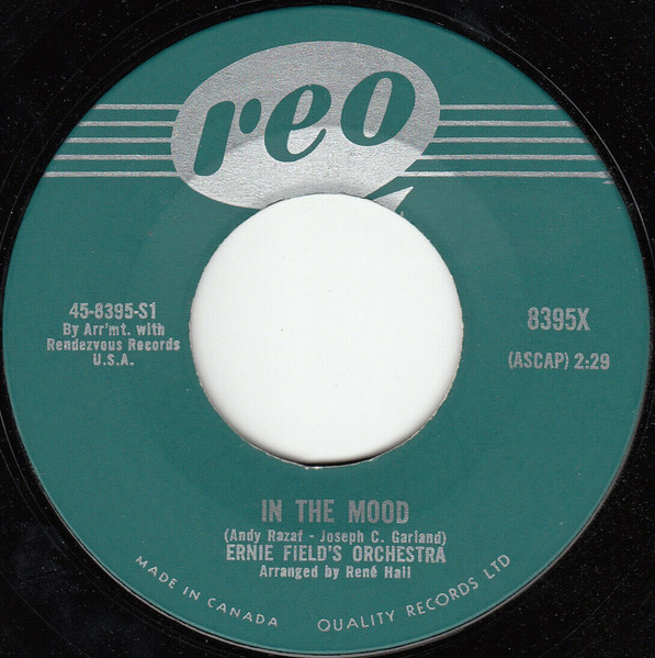 Ernie Fields Orchestra - In The Mood (7", Single) (Near Mint (NM or M-))