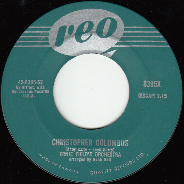 Ernie Fields Orchestra - In The Mood (7", Single) (Near Mint (NM or M-)) - Image 2