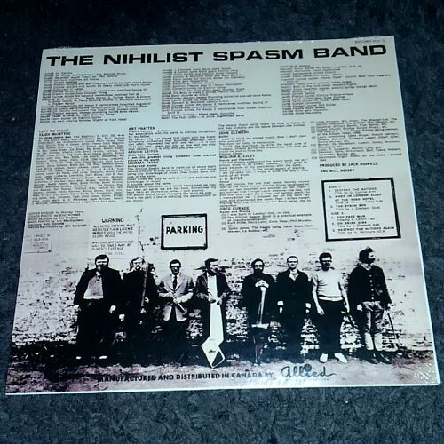 The Nihilist Spasm Band - No Record (LP, Album, RE) (Mint (M)) - Image 2