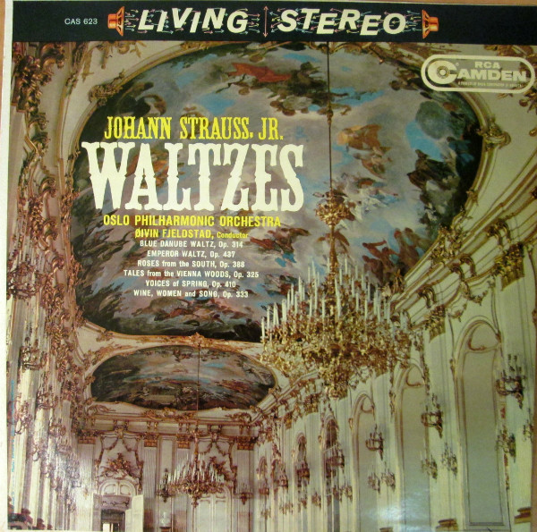Johann Strauss Jr. - Oslo Filharmoniske Orkester, Øivin Fjeldstad - Waltzes (LP, Album) (Mint (M))