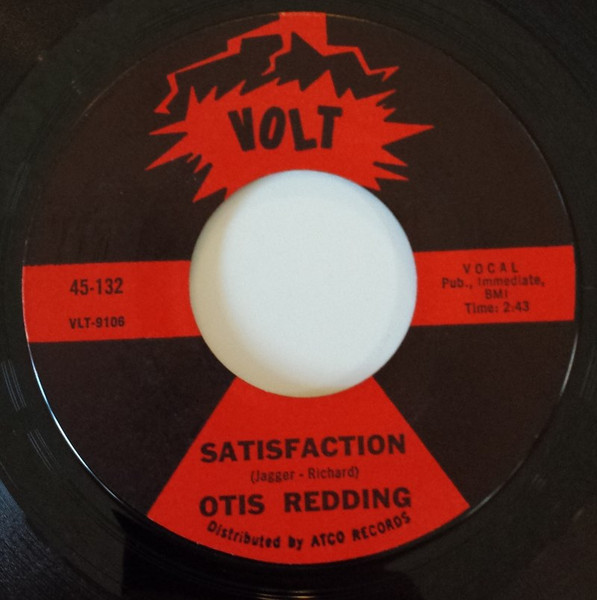 Otis Redding - Satisfaction / Any Ole Way (7", Single, Styrene) (Near Mint (NM or M-))