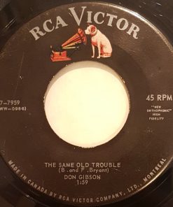 Don Gibson - The Same Old Trouble (7", Single) (Near Mint (NM or M-))