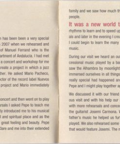 Dave Holland, Pepe Habichuela - Hands (CD, Album) (Near Mint (NM or M-)) - Image 5