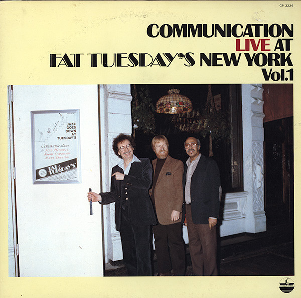Communication (4) - Live At Fat Tuesday's New York Vol.1 (LP) (Very Good Plus (VG+))