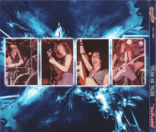 Anvil - Metal On Metal (CD, Album, RE, Dig) (Near Mint (NM or M-)) - Image 2