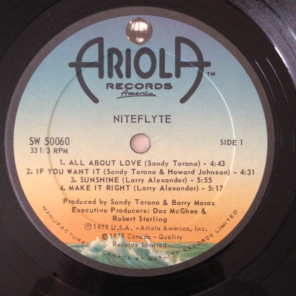 Niteflyte - Niteflyte (LP, Album) (Very Good Plus (VG+)) - Image 3