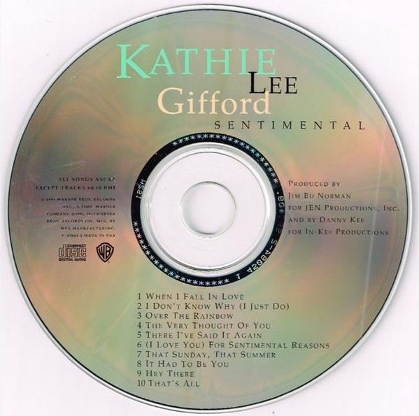 Kathie Lee Gifford - Sentimental (CD, Album) (Near Mint (NM or M-)) - Image 3