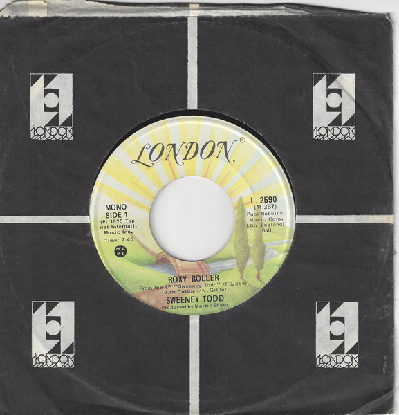 Sweeney Todd - Roxy Roller / The Kilt (7", Single, Sun) (Very Good Plus (VG+))