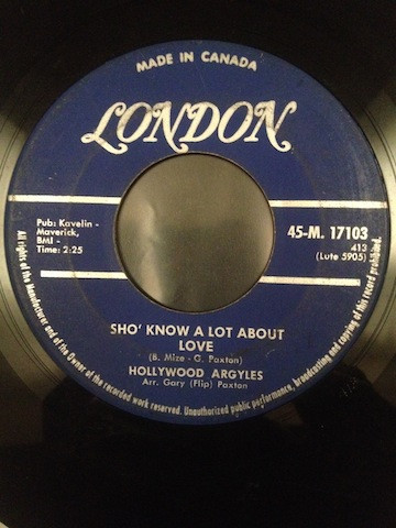 Hollywood Argyles - Alley-Oop (7", Single) (Near Mint (NM or M-)) - Image 2