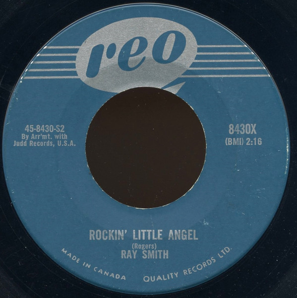 Ray Smith - That's All Right / Rockin' Little Angel (7", Single) (Near Mint (NM or M-)) - Image 2