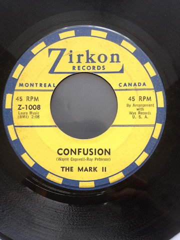 The Mark II - Night Theme/Confusion (7", Single) (Very Good (VG)) - Image 2