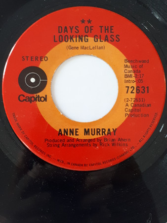 Anne Murray - Sing High - Sing Low / Days Of The Looking Glass (7", Single) (Very Good Plus (VG+)) - Image 4