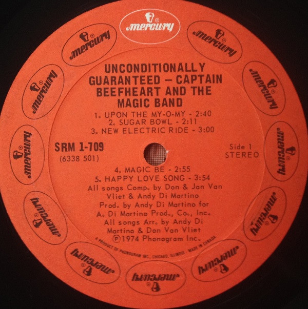 Captain Beefheart And The Magic Band - Unconditionally Guaranteed (LP, Album) (Mint (M)) - Image 3