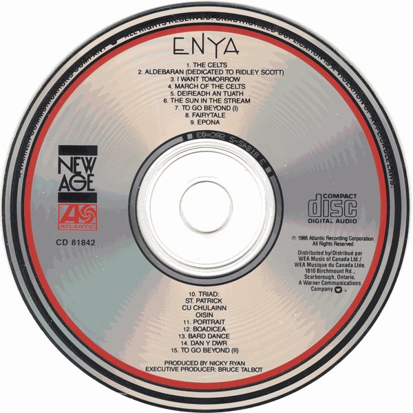 Enya - Enya (CD, Album) (Near Mint (NM or M-)) - Image 3