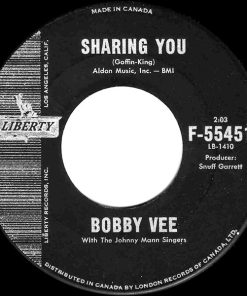 Bobby Vee - Sharing You / In My Baby's Eyes (7", Single) (Near Mint (NM or M-))