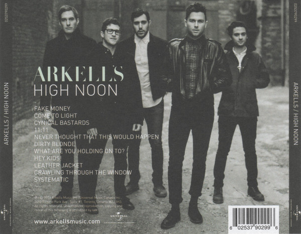 Arkells - High Noon (CD, Album) (Mint (M)) - Image 2
