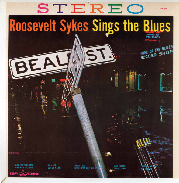 Roosevelt Sykes - Sings The Blues (LP) (Very Good (VG))