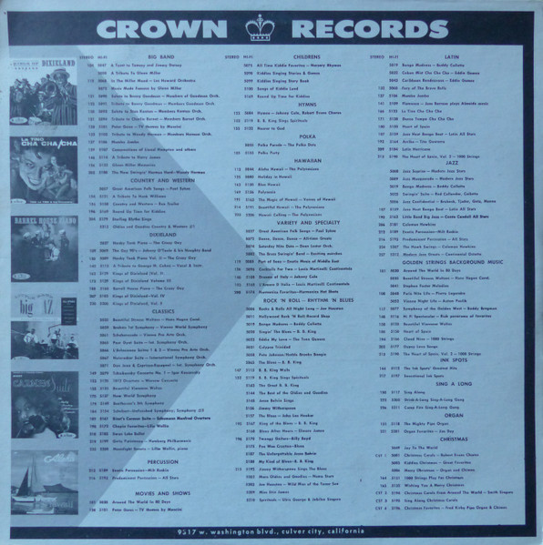 Roosevelt Sykes - Sings The Blues (LP) (Very Good (VG)) - Image 2