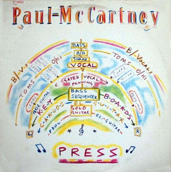 Paul McCartney - Press (12", Maxi) (Mint (M))