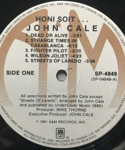 John Cale - Honi Soit (LP, Album) (Mint (M)) - Image 3